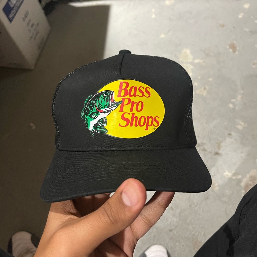 Bass Pro Shops Black Trucker